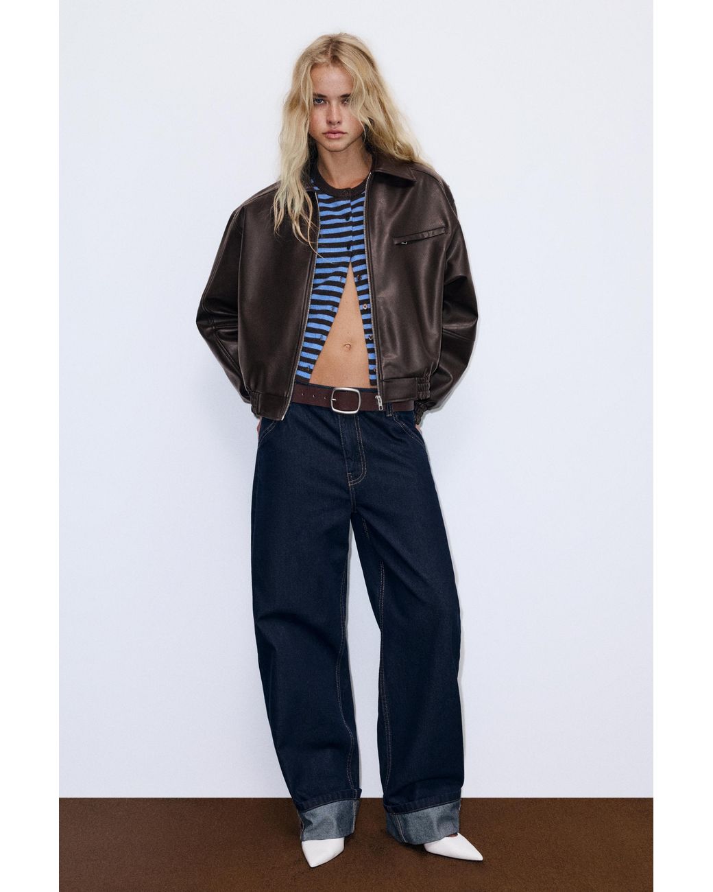 Giubbotto Dad di Pull&Bear in Black