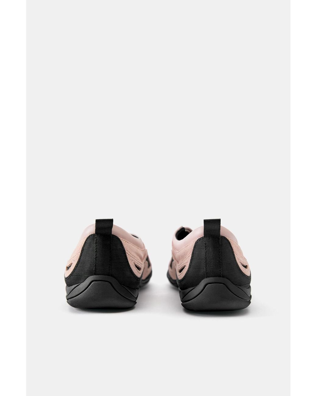 Pull&Bear Pink Often Leather Trainers for men