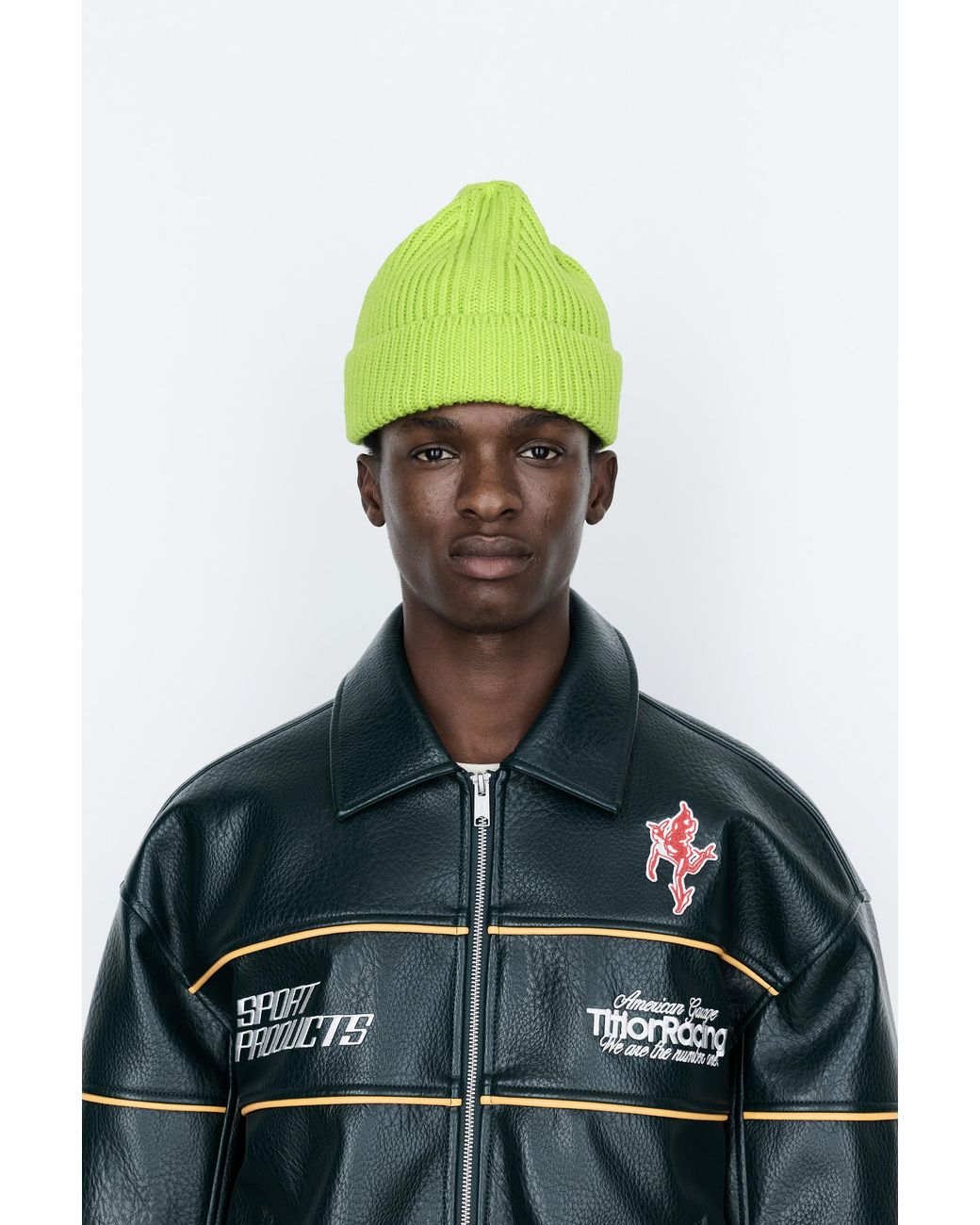 Berretto di Pull&Bear in Green da Uomo