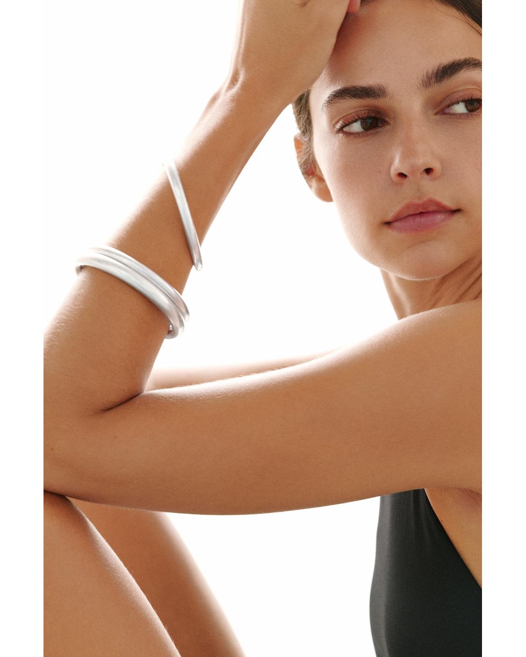 Set 3 Bracciali Rigidi di Pull&Bear in White