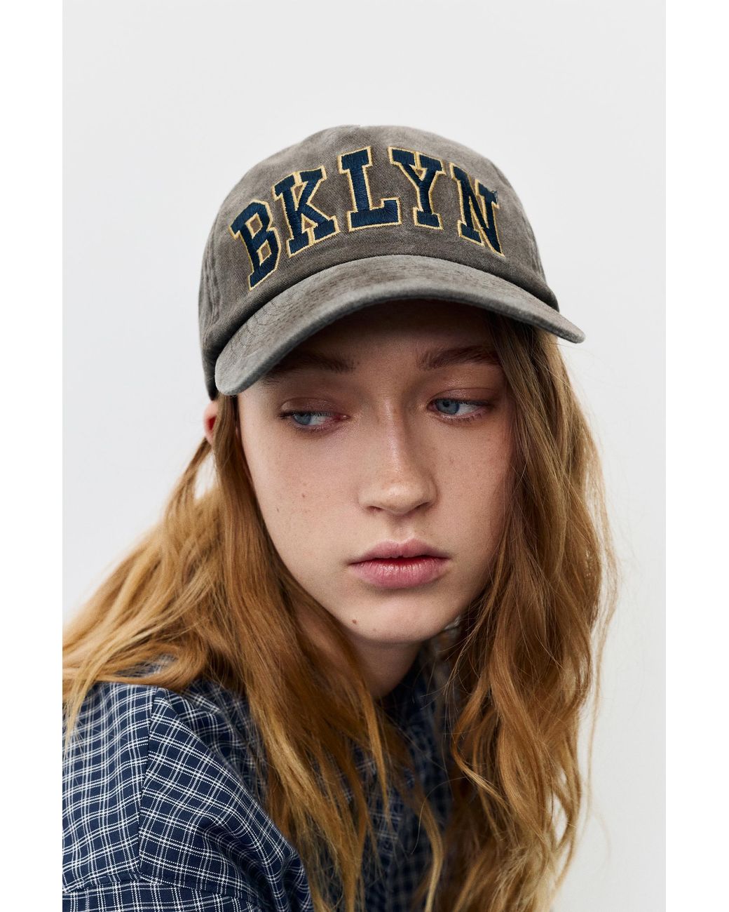 Pull&Bear Brown Bklyn Cap