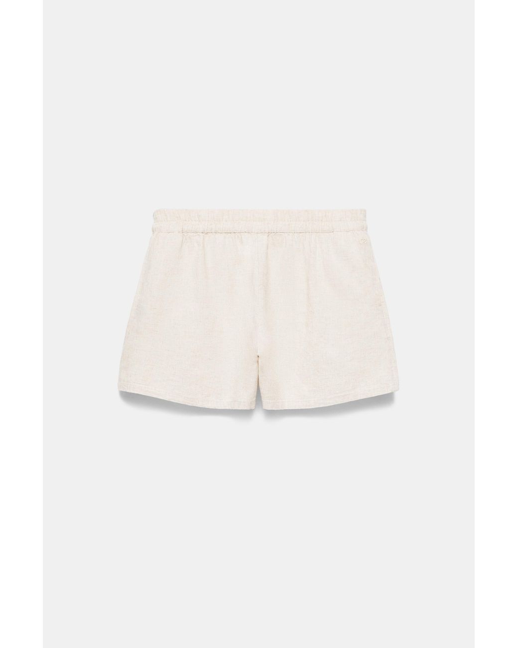 Short En Lin Pull&Bear en coloris Gray
