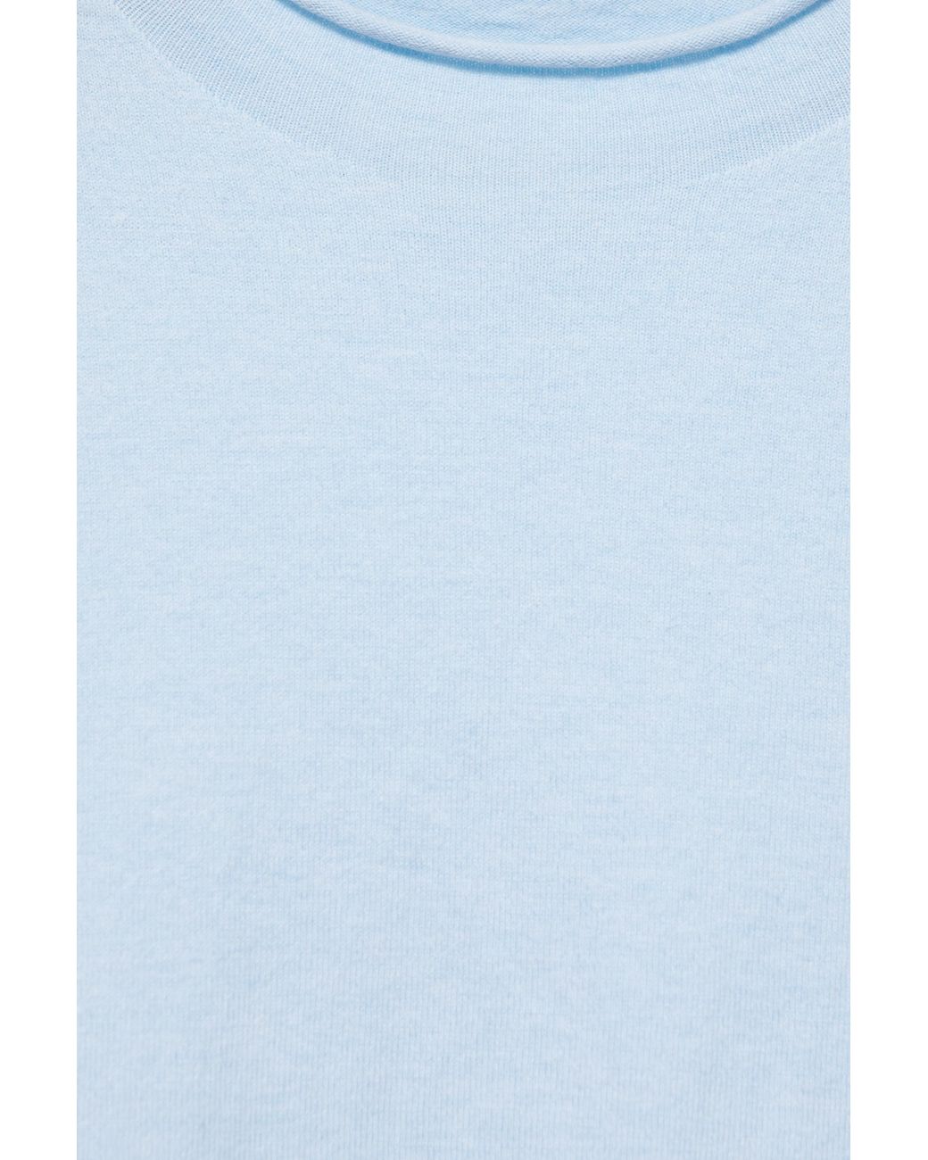 T-Shirt En Maille Fine À Manches Courtes Pull&Bear en coloris Blue
