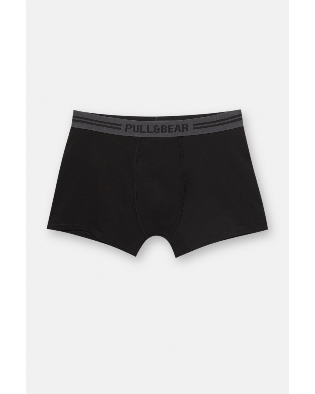 Pull&Bear Black Pack Of 3 Boxers for men