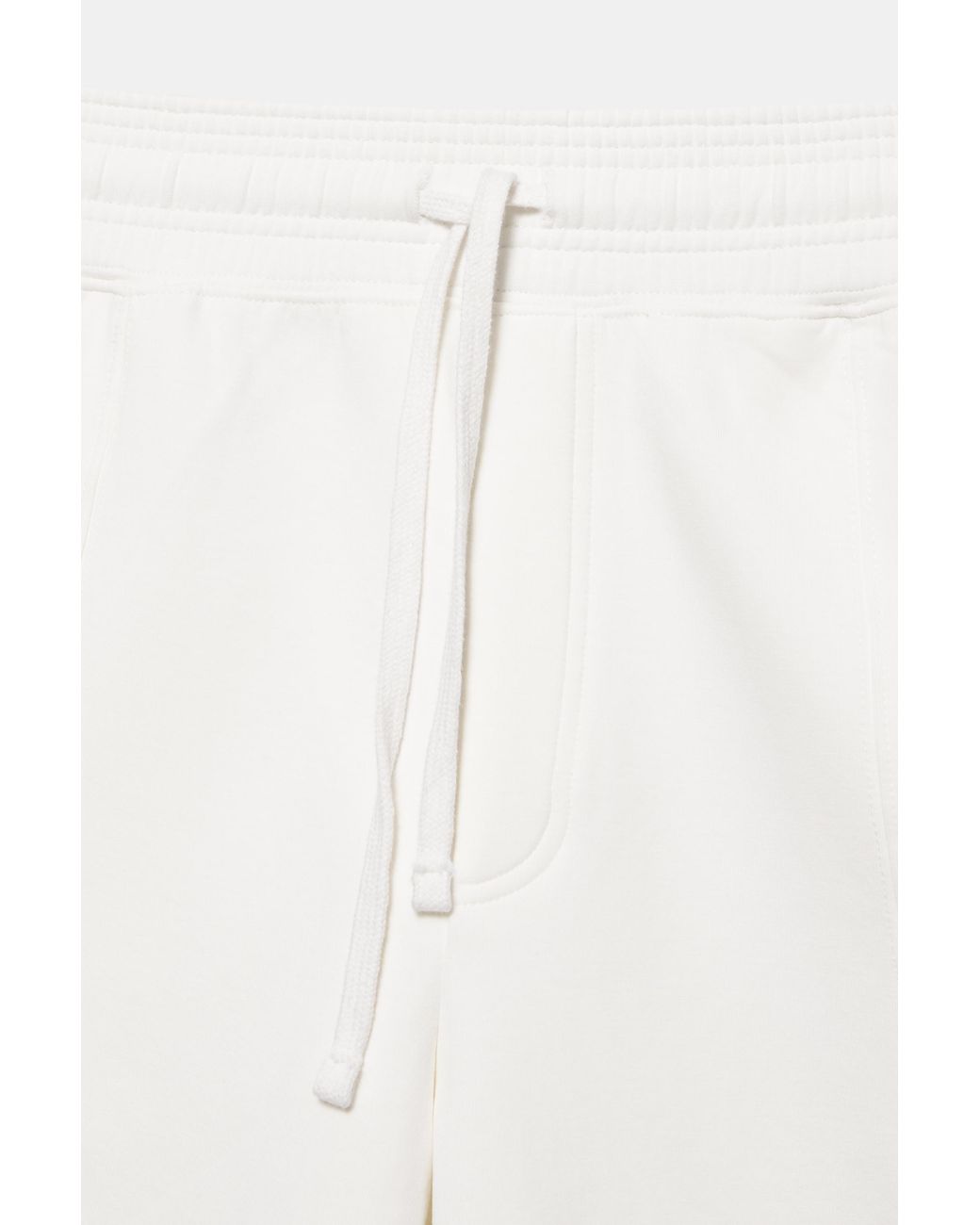 Bermuda Jogging Interlock Pull&Bear pour homme en coloris White