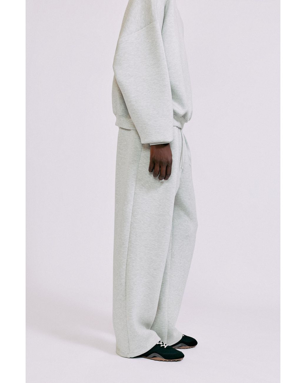 Pull&Bear Interlock Joggingbroek in het Gray voor heren