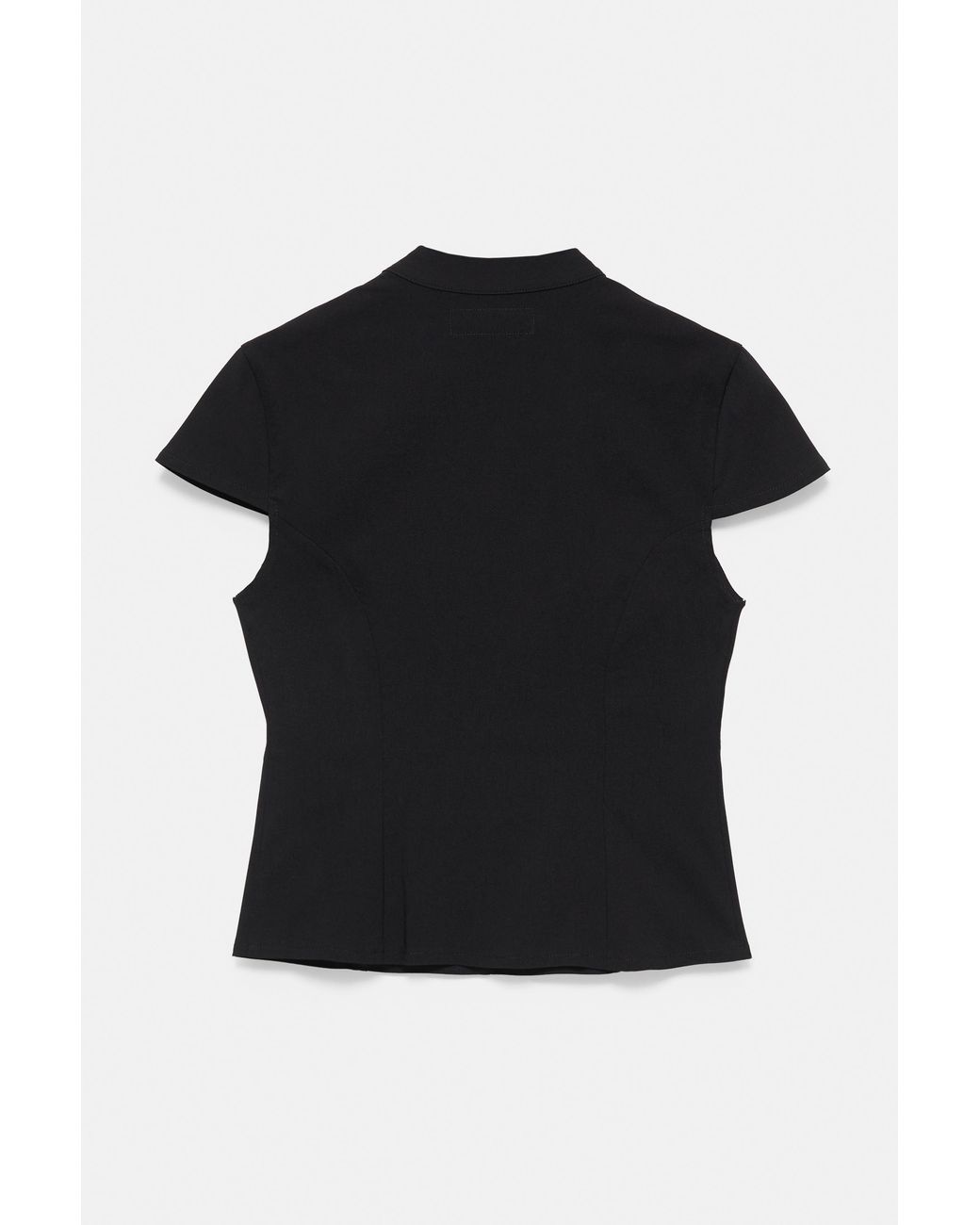 Pull&Bear Black Knot Detail Top