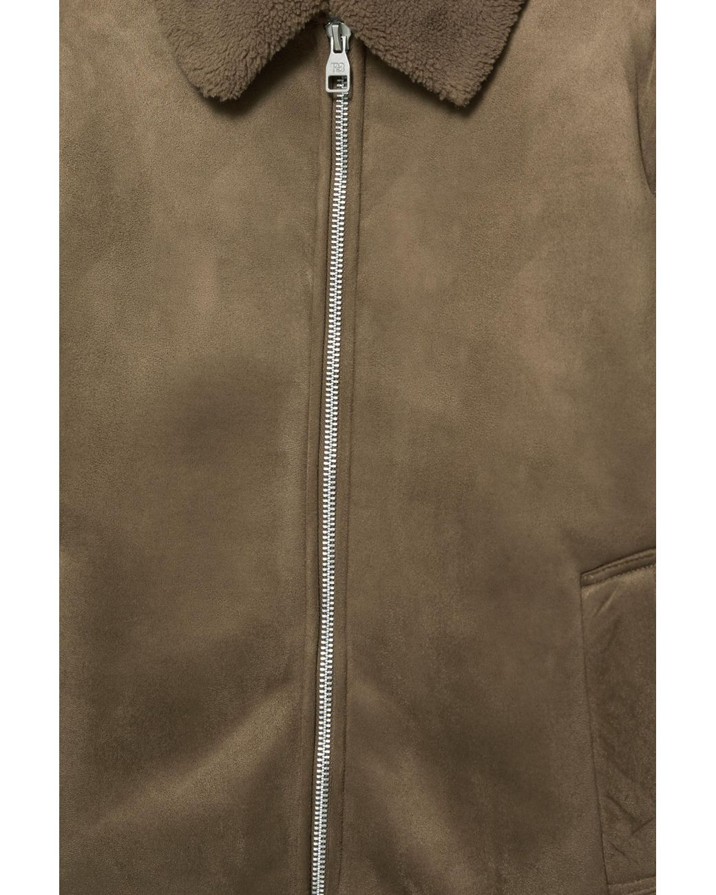Pull&Bear Gecombineerd Double-Face Jack in het Brown voor heren