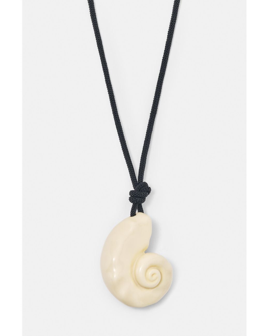 Pull&Bear Multicolor Resin Seashell Necklace