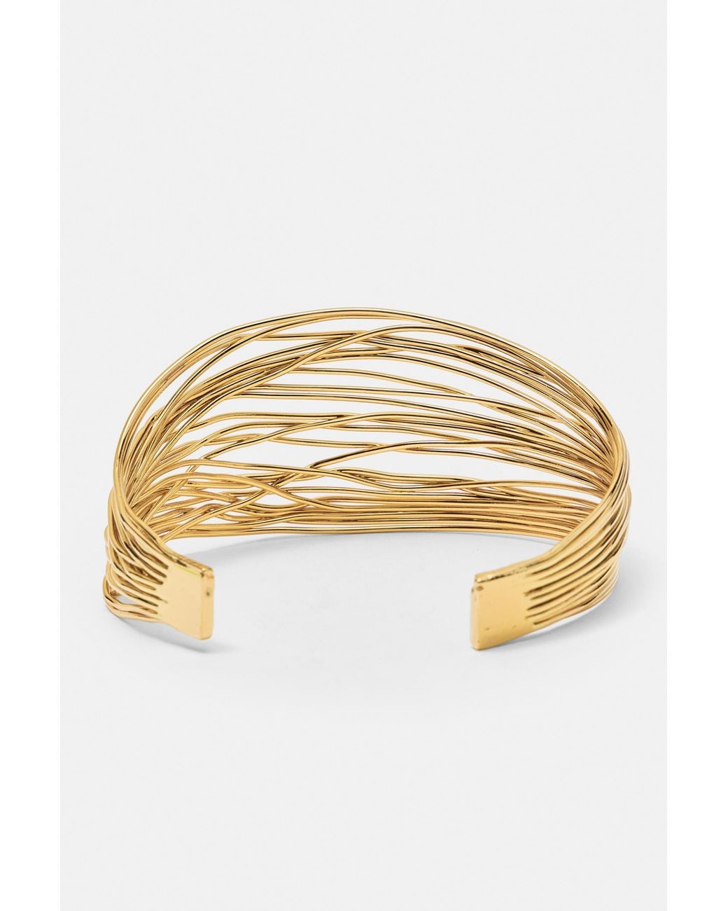 Pull&Bear Natural Fine-Strand Arm Cuff