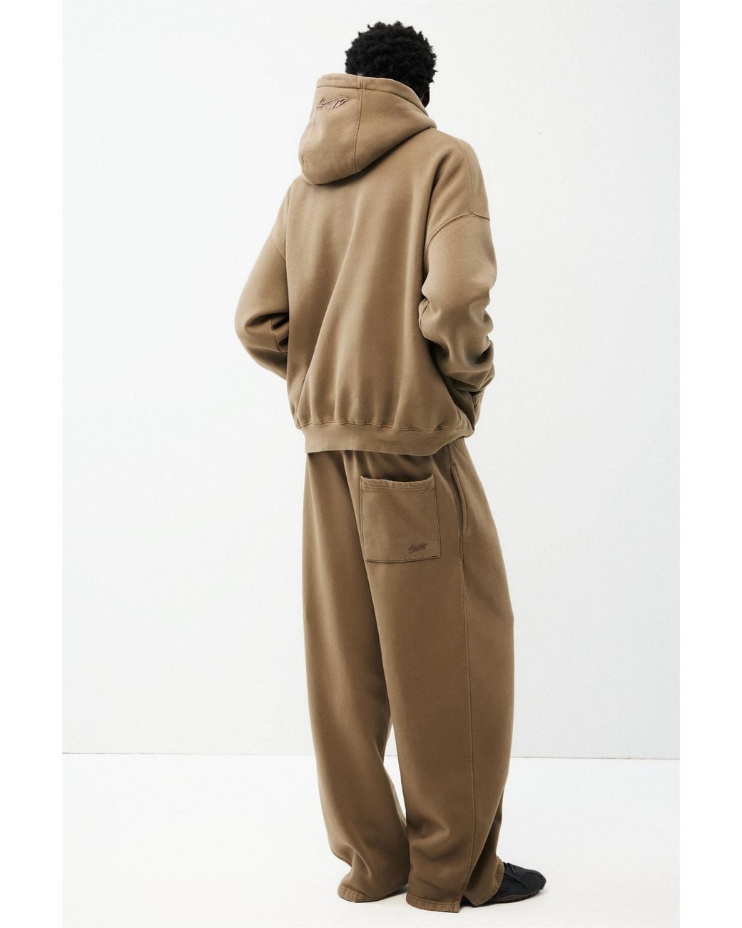 Pull&Bear Natural Stwd Jogger Trousers for men