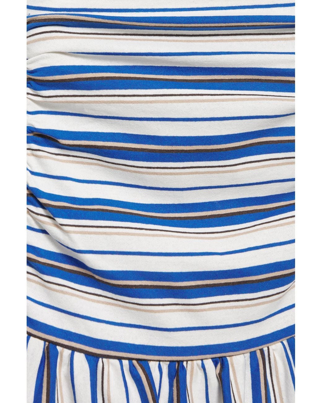Pull&Bear Blue Short Balloon Dress