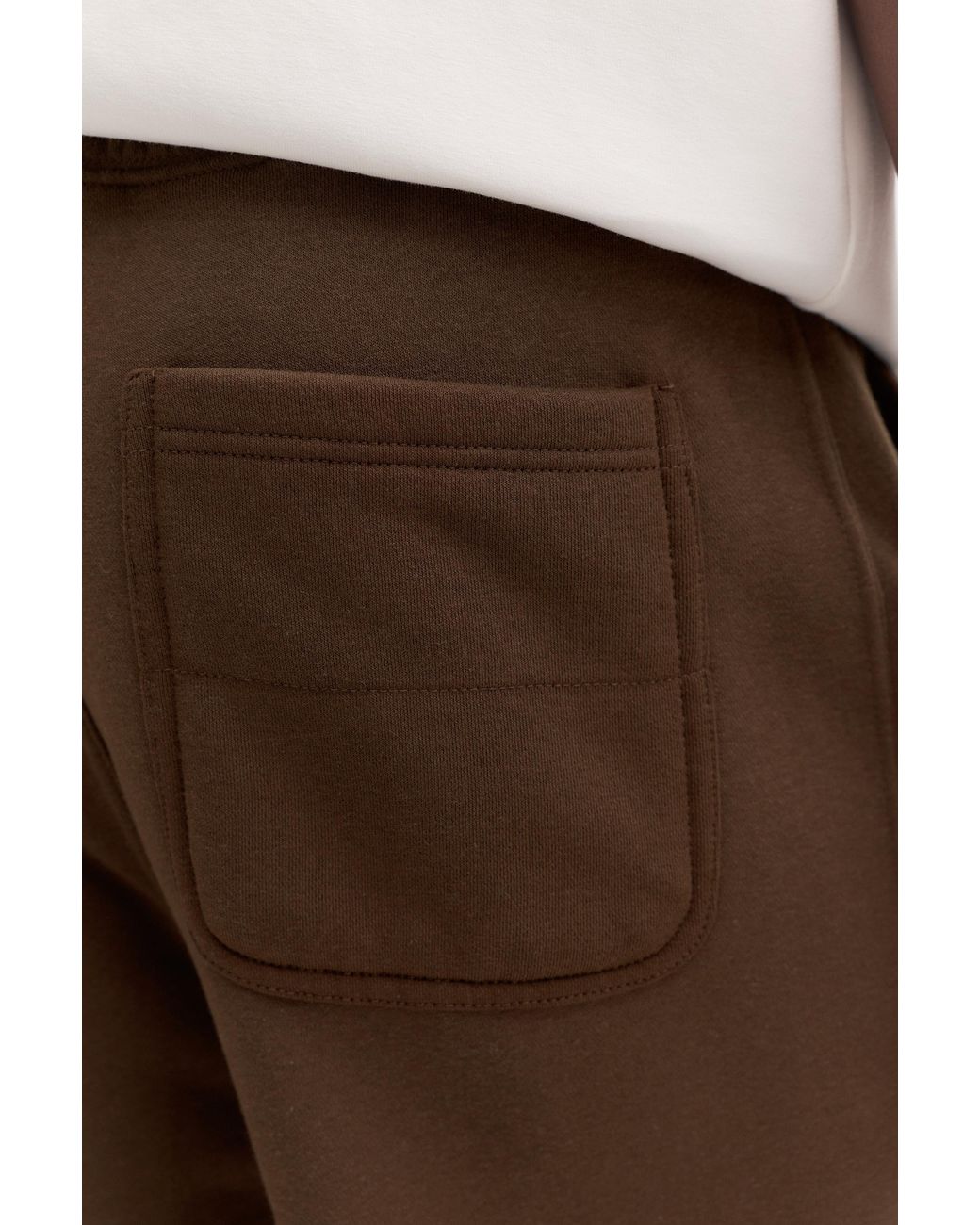 Pull&Bear Basic Baggy-Jogginghose in Brown für Herren