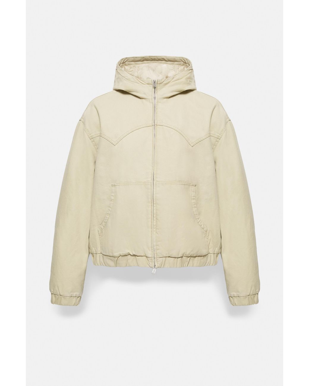Pull&Bear Bomberjack Met Capuchon in het Blue voor heren