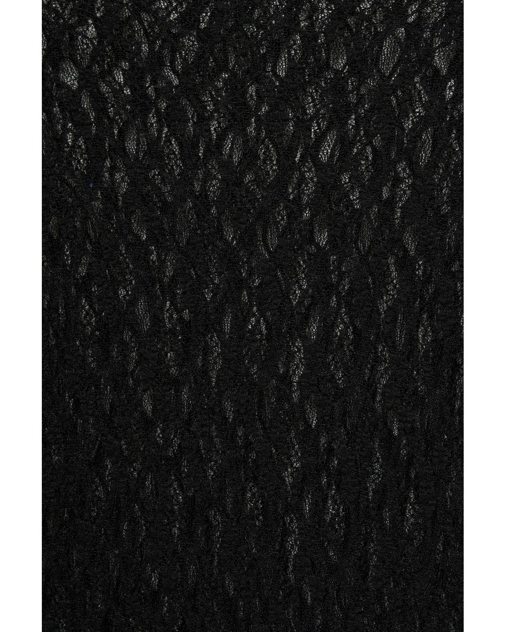 Pull&Bear Black Long Sleeve Lace Bodysuit
