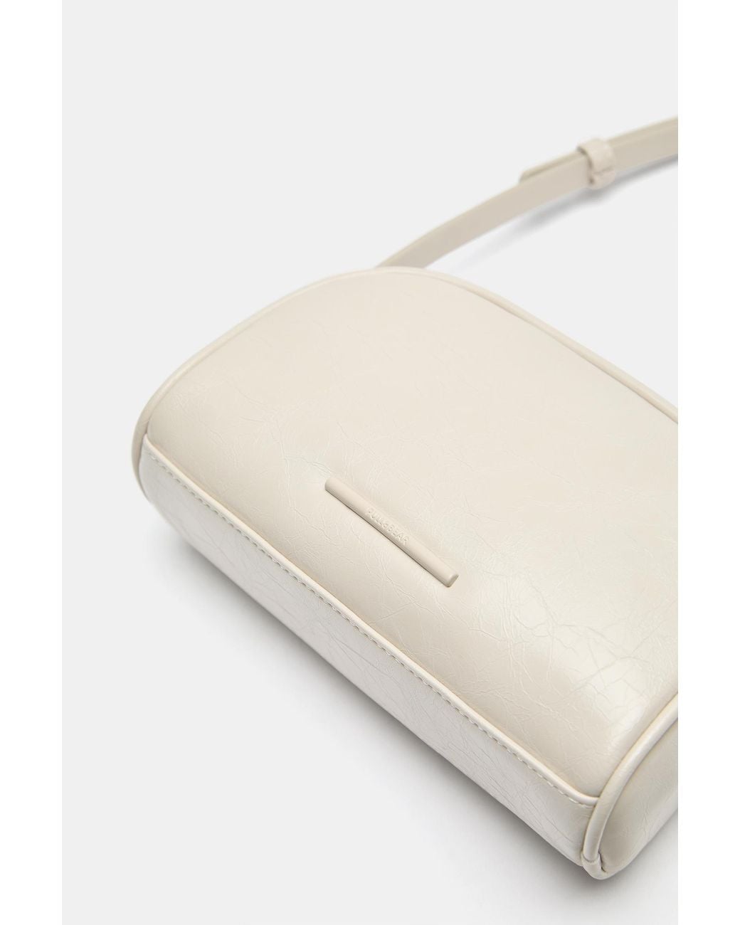 Pull&Bear White Basic Crossbody Bag