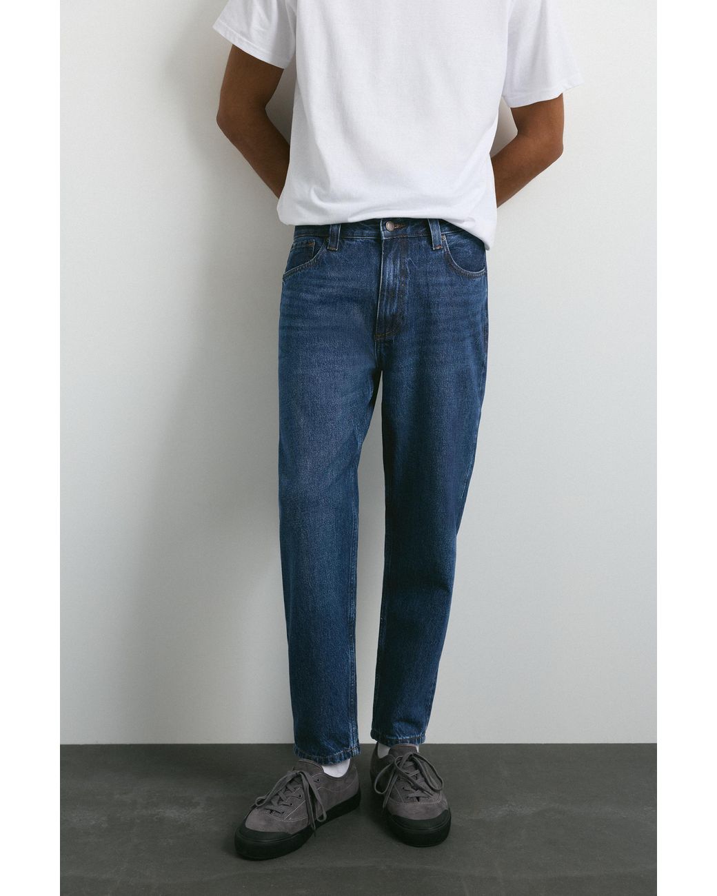 Jean Standard Pull&Bear pour homme en coloris Blue