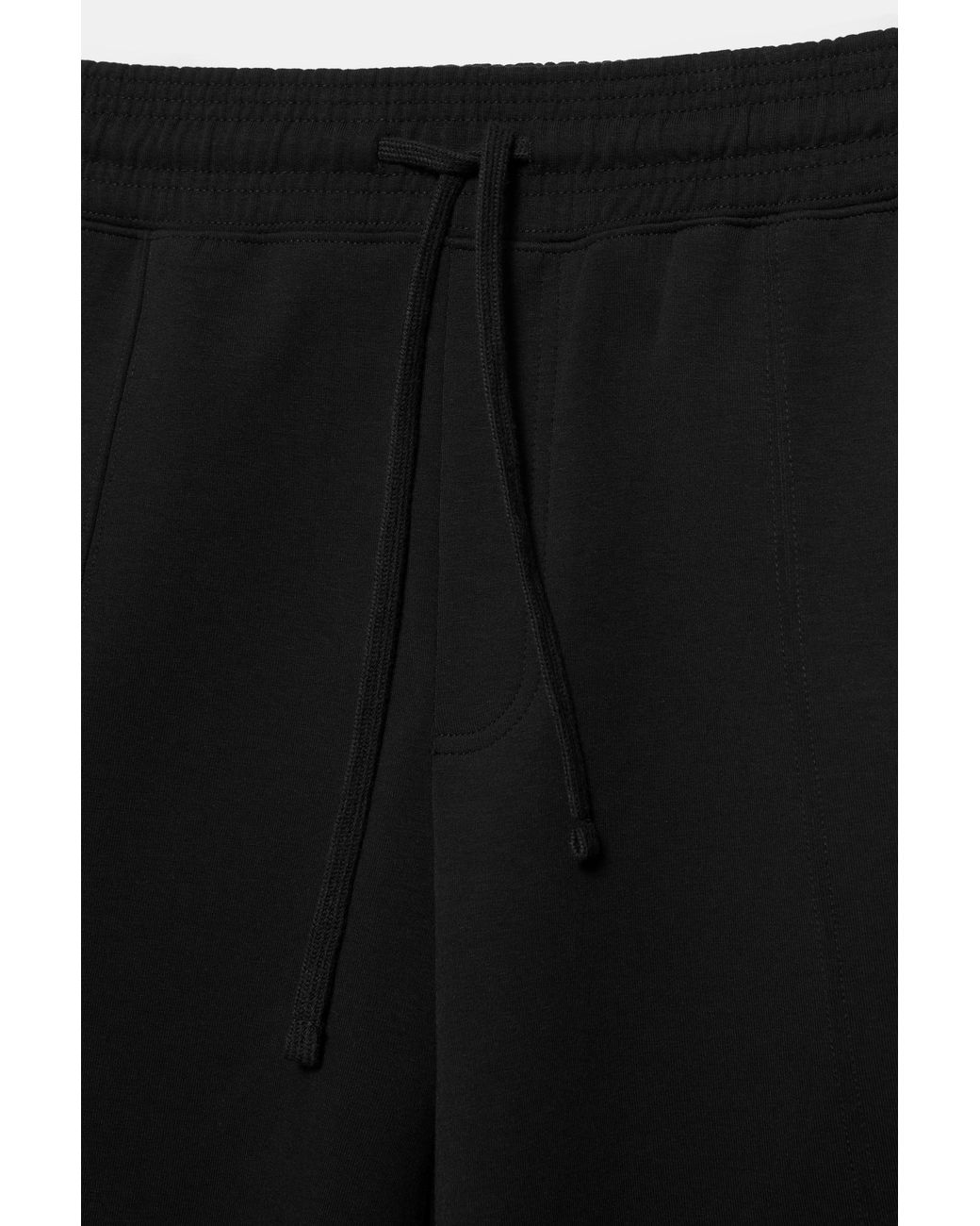 Bermuda Jogging Interlock Pull&Bear pour homme en coloris Black