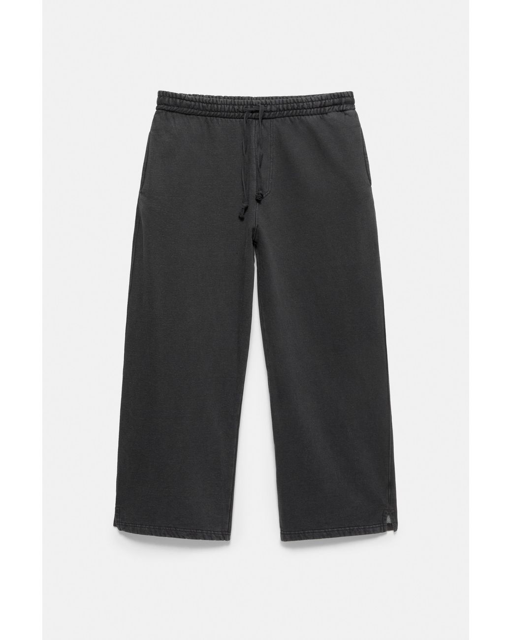 Pull&Bear Black Stwd Jogger Trousers for men