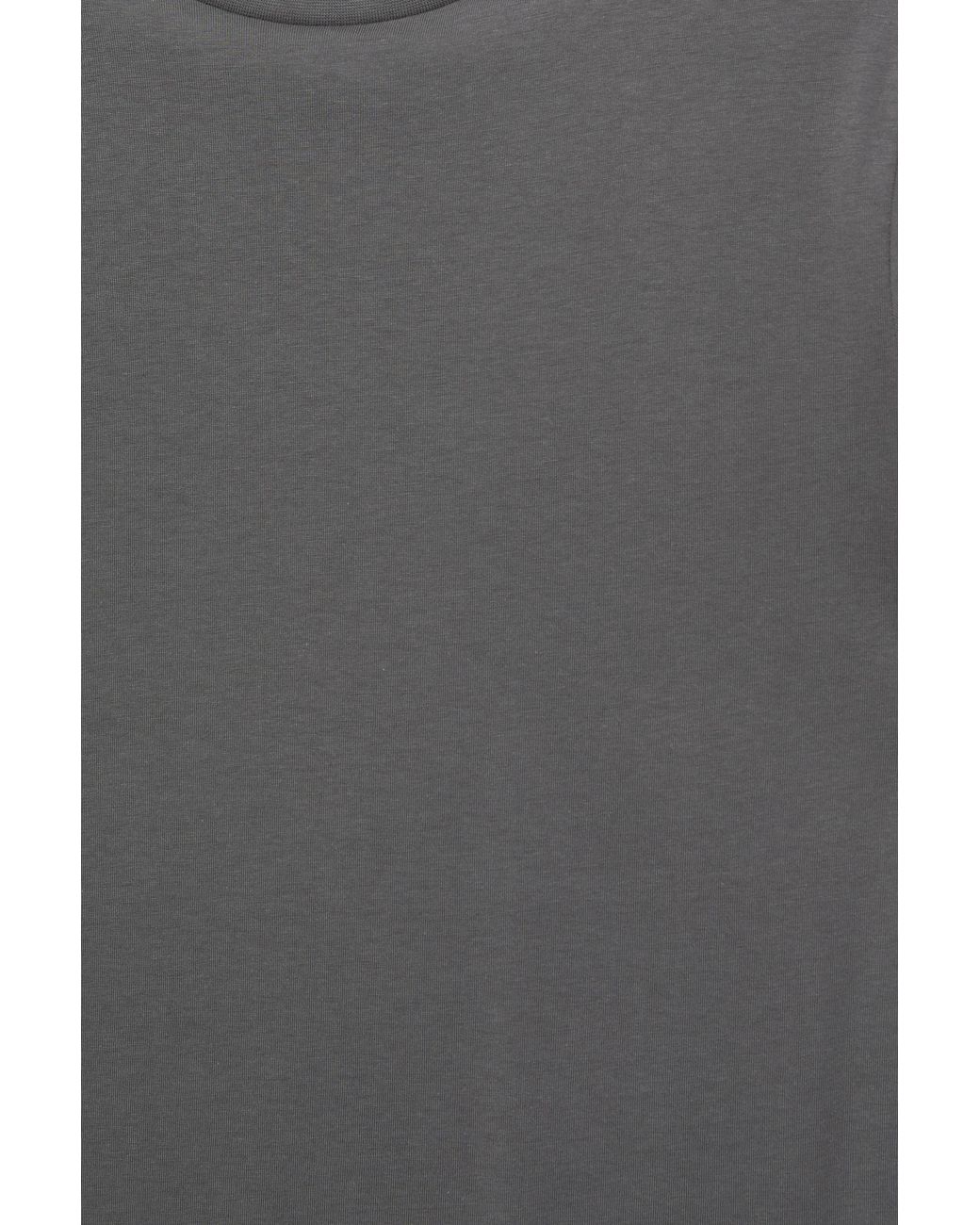 Pull&Bear Gray Muscle Fit T-Shirt for men