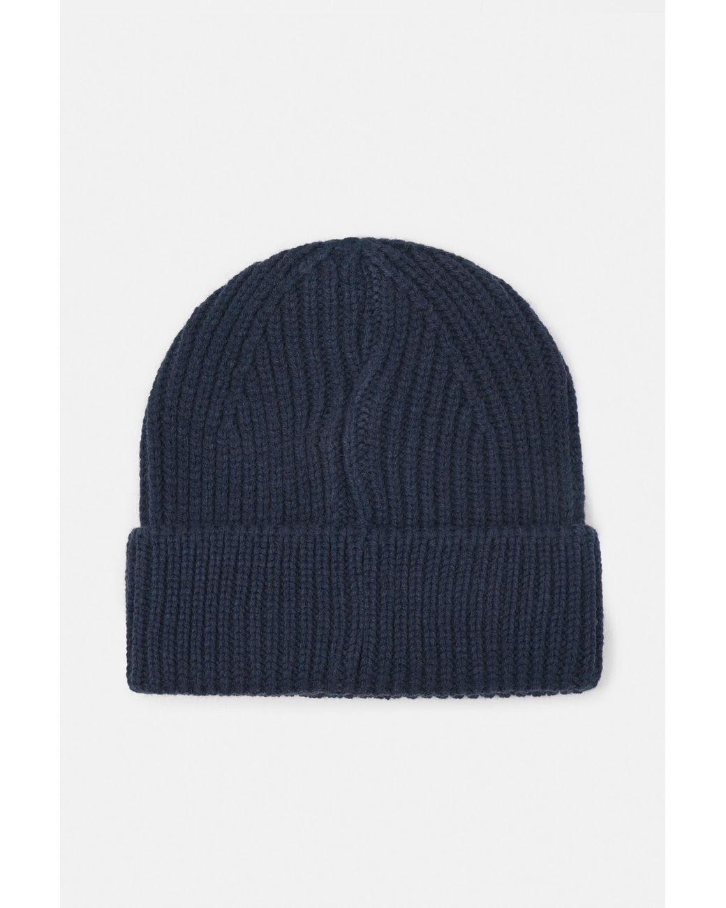 Pull&Bear Blue Chunky Knit Beanie for men