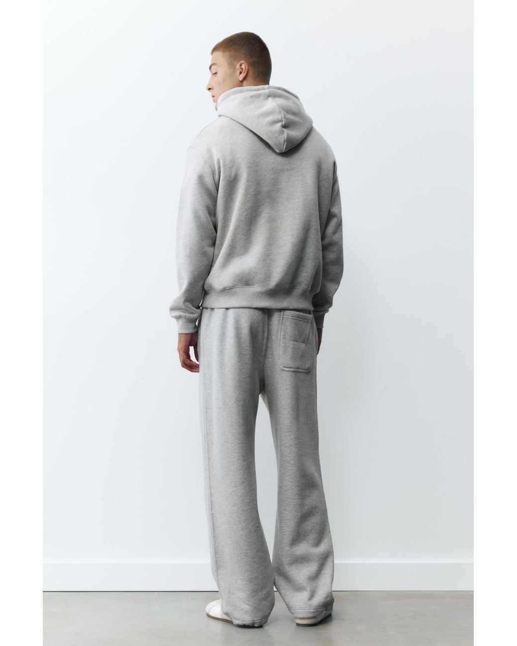 Pull&Bear Gray Joggers And Sweatshirt Pack for men