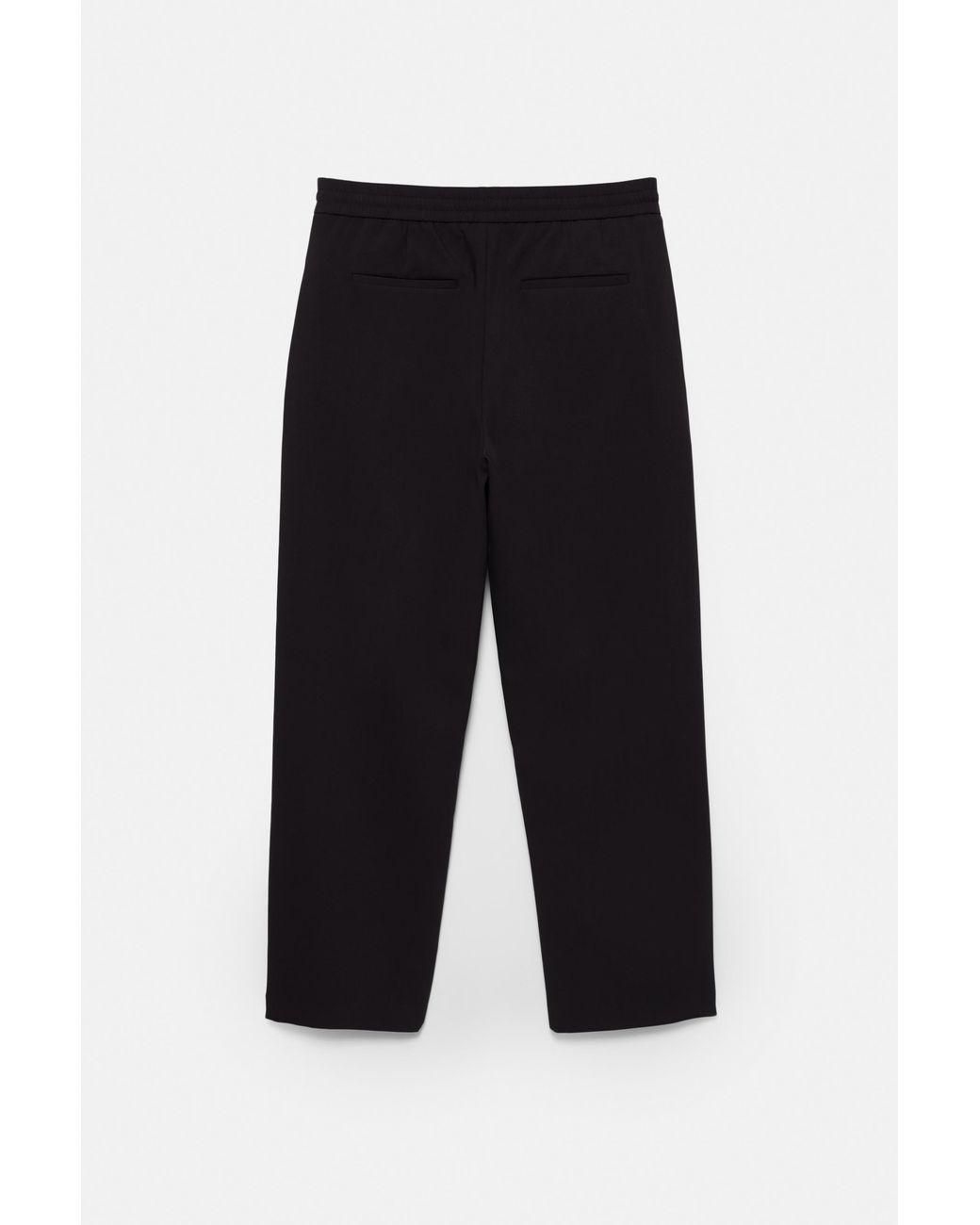 Pull&Bear Black Tailored Joggers for men