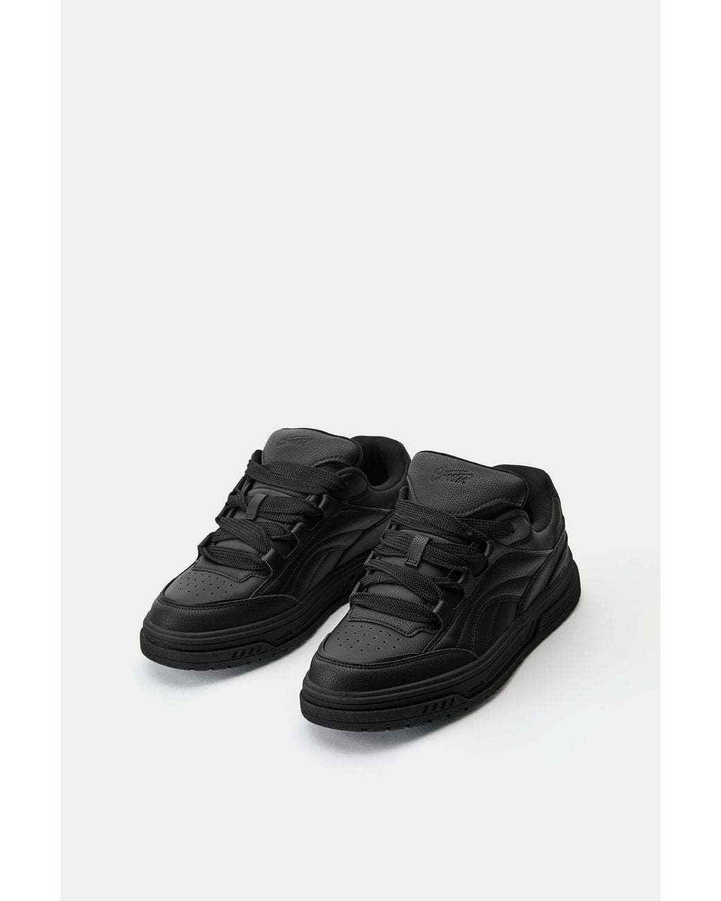 Pull&Bear Stwd Sneaker in Blue für Herren