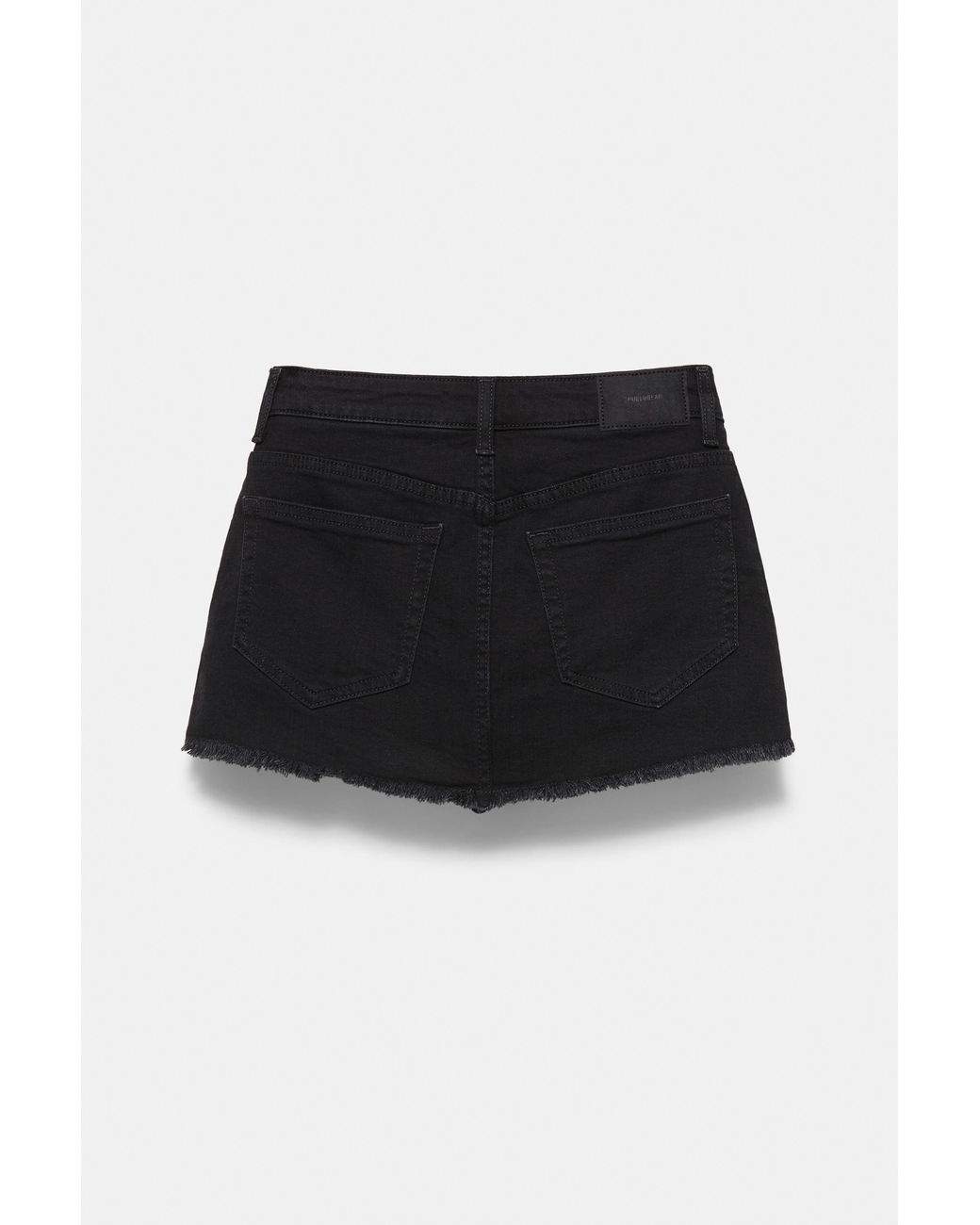 Pull&Bear Denim Broekrok in het White