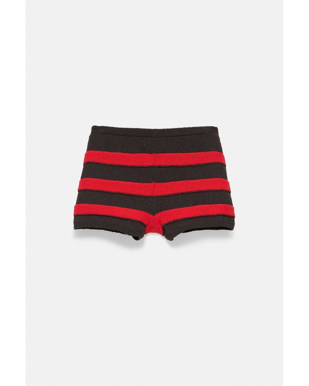 Mini Short En Maille À Rayures Pull&Bear en coloris Blue