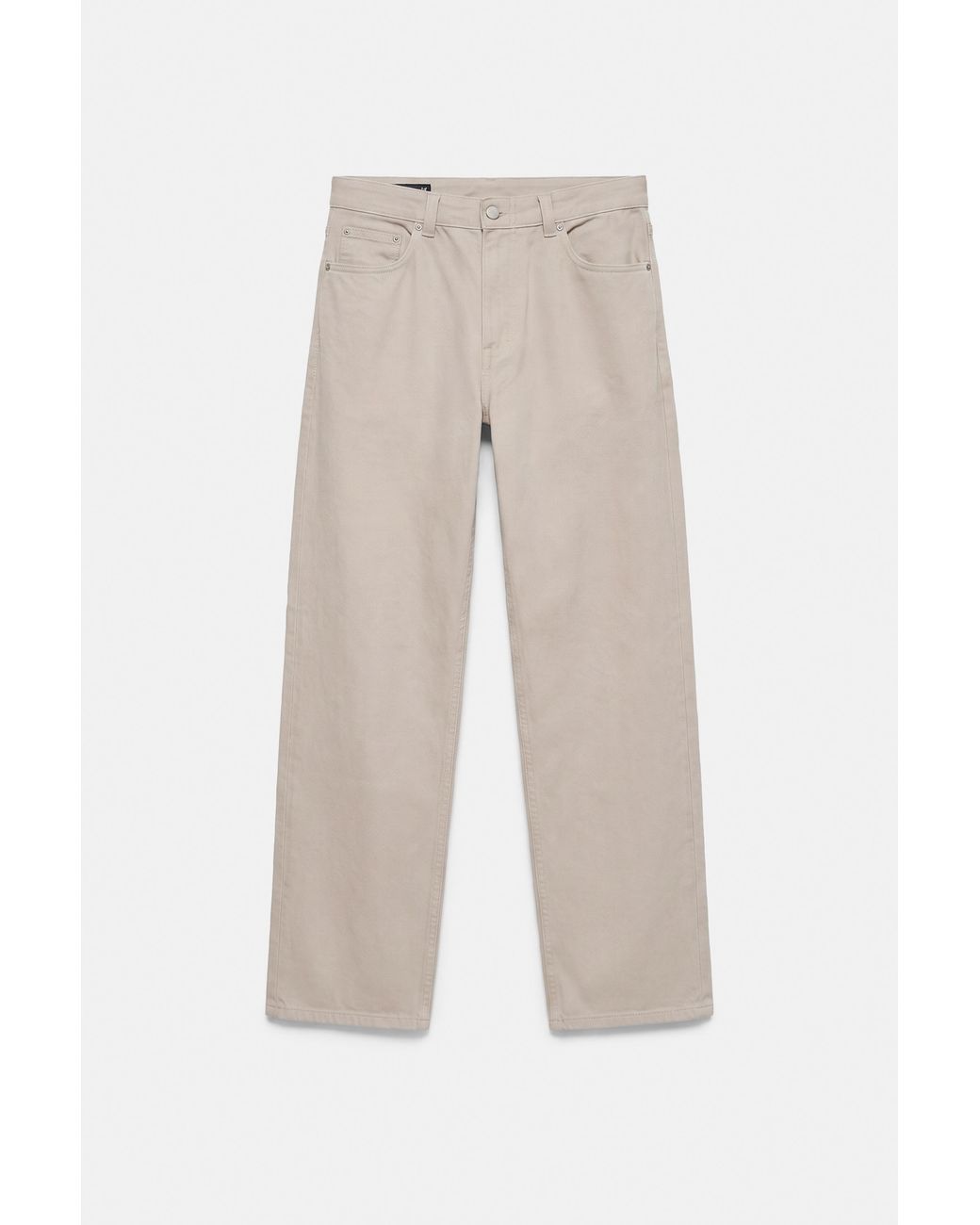 Pantalon Droit Pull&Bear pour homme en coloris Blue