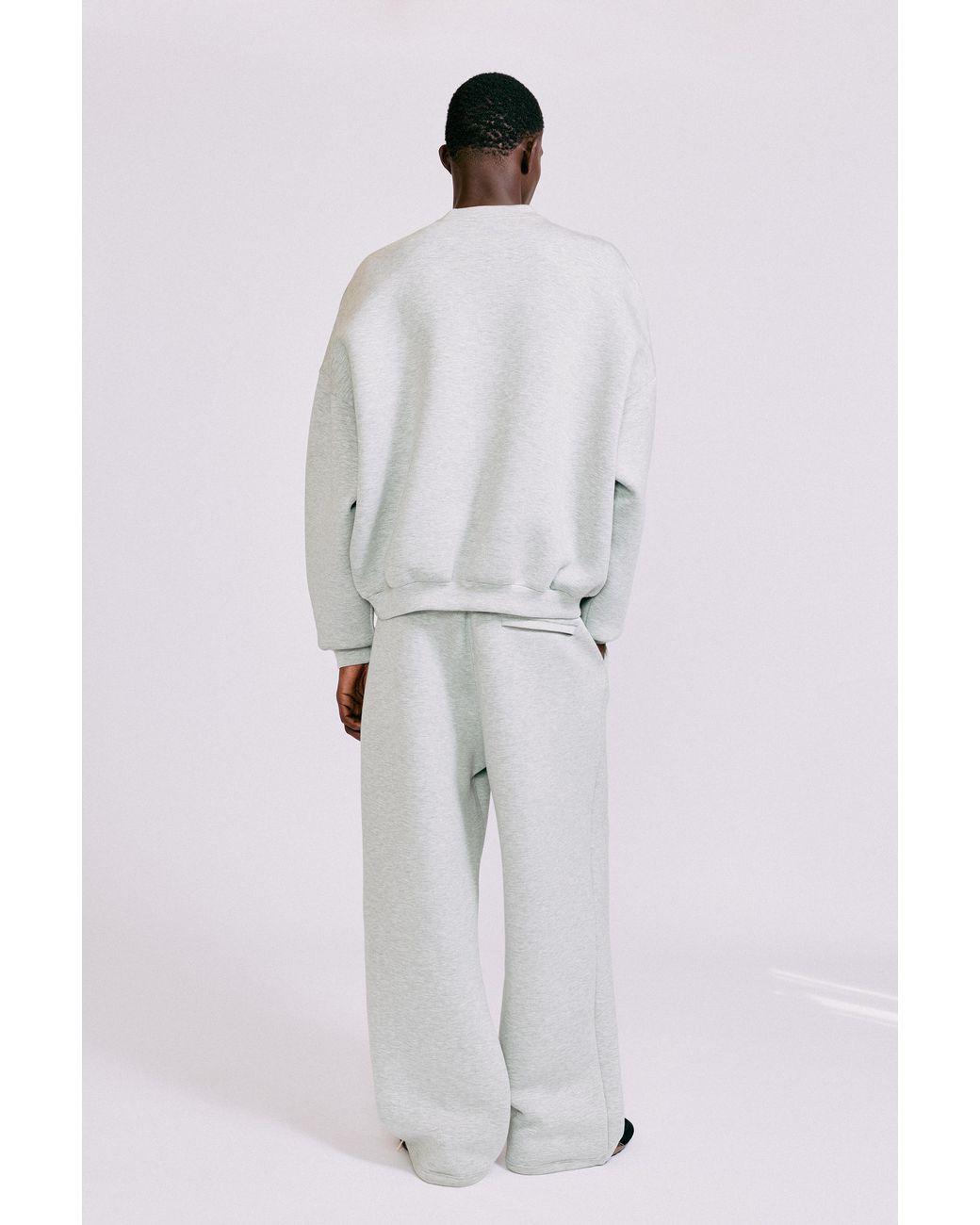 Pull&Bear Interlock Joggingbroek in het Gray voor heren
