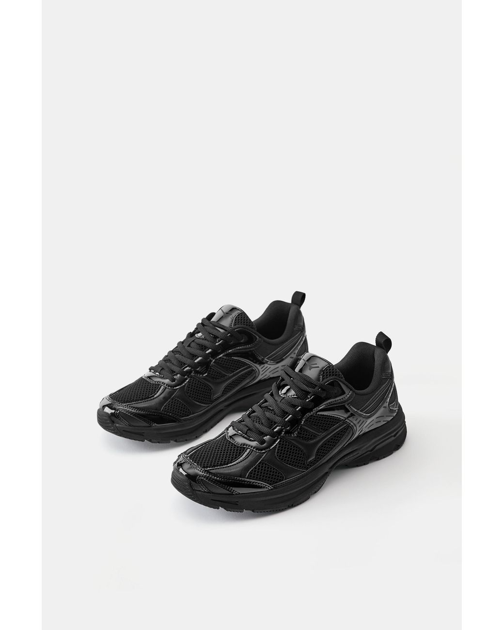 Pull&Bear Gray Multi-Piece Trainers for men