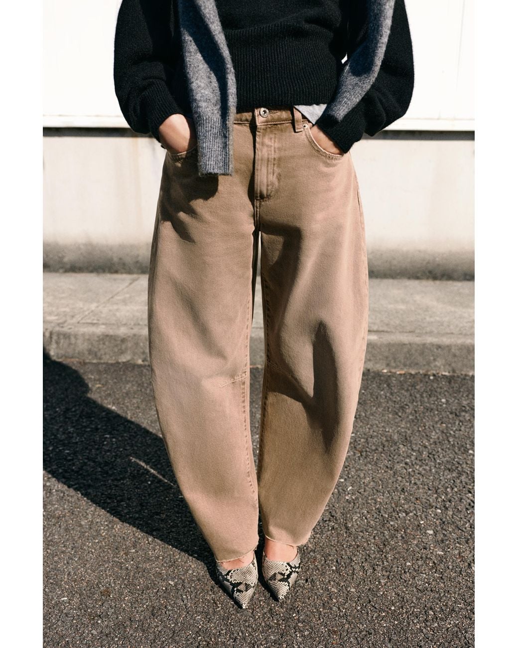Pull&Bear Multicolor Balloon Jeans