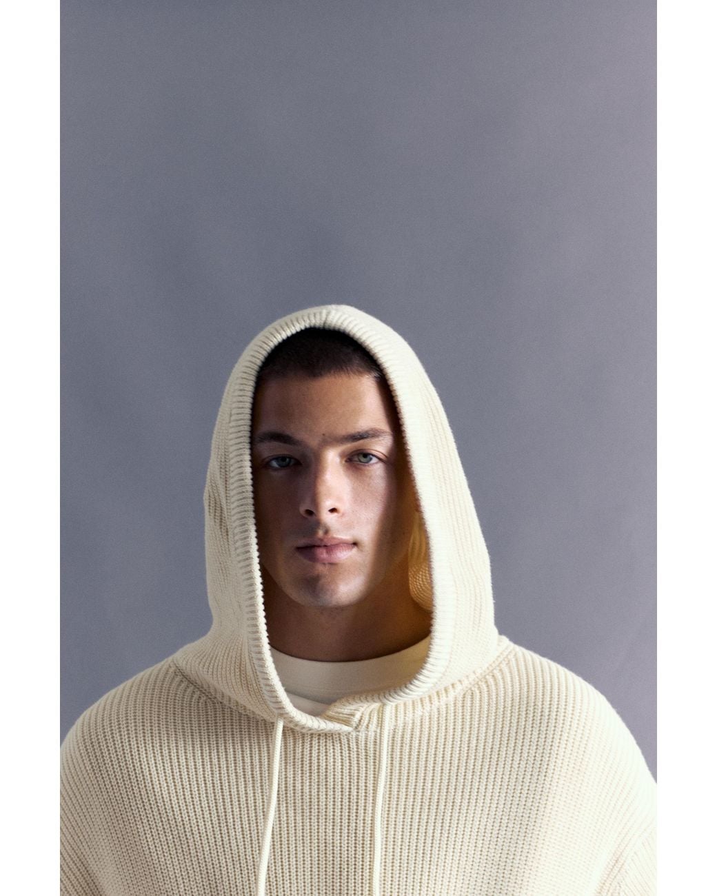 Pull À Capuche Pull&Bear pour homme en coloris Gray