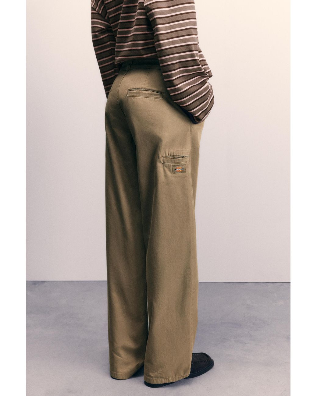 Pull&Bear Natural Dickies Chino Trousers