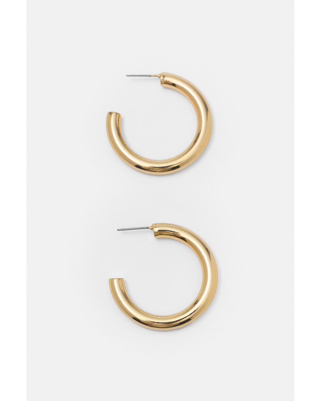 Confezione Orecchini Ear Cuff di Pull&Bear in White