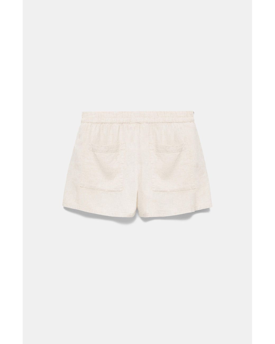 Short En Lin Pull&Bear en coloris Gray
