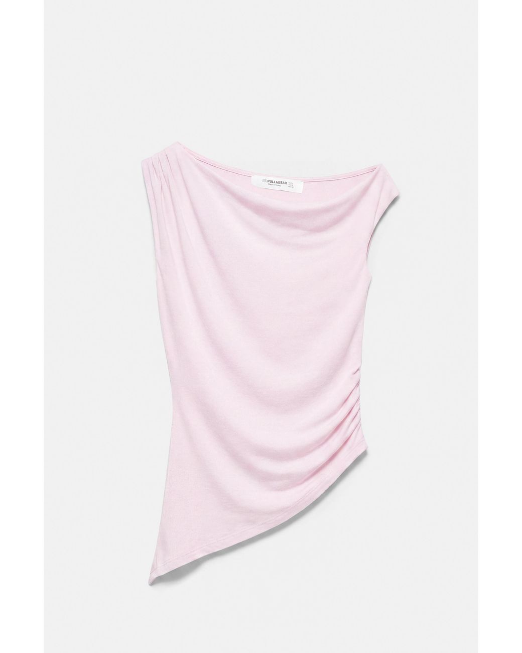 Pull&Bear Asymmetrische Top in het Gray