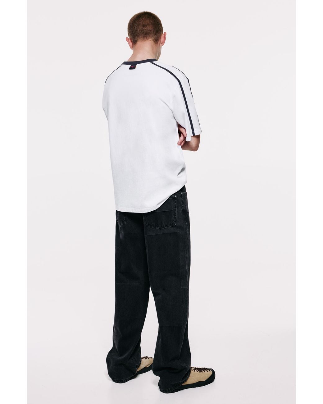 T-Shirt Graphique Project 91 Pull&Bear pour homme en coloris White