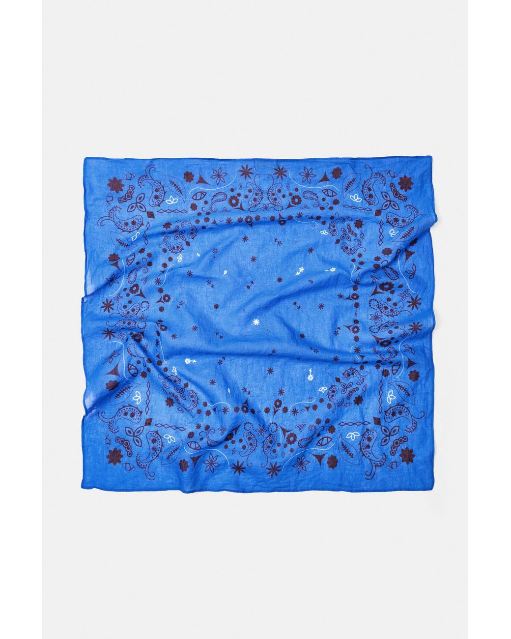 Bandana Bleue Imprimée Pull&Bear en coloris Blue
