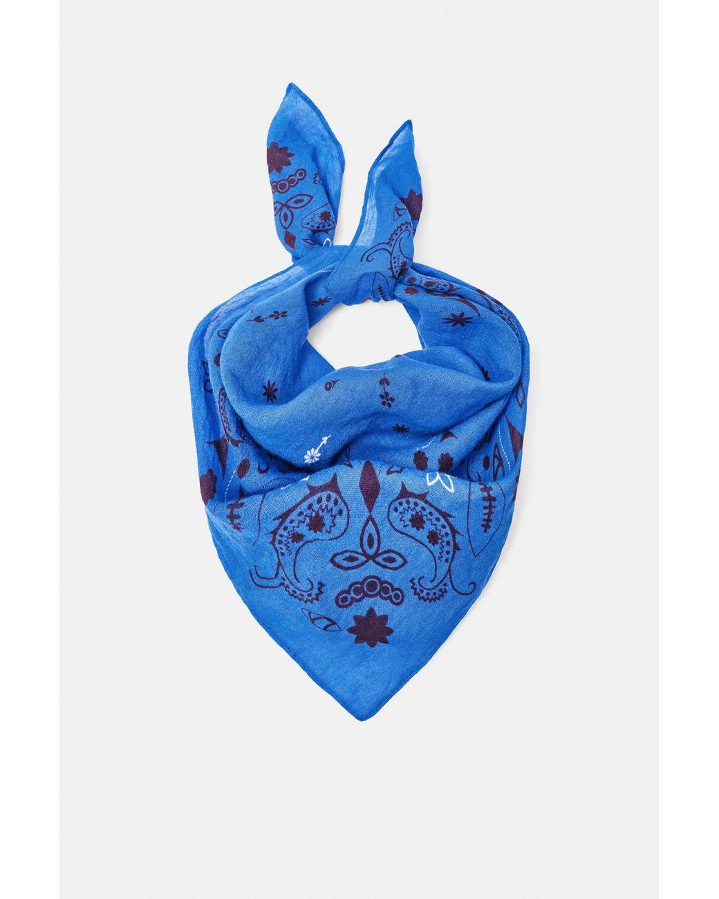 Bandana Bleue Imprimée Pull&Bear en coloris Blue
