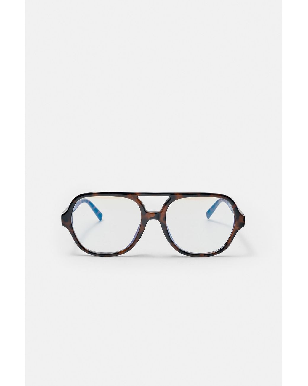 Pull&Bear Brown Light Aviator Sunglasses