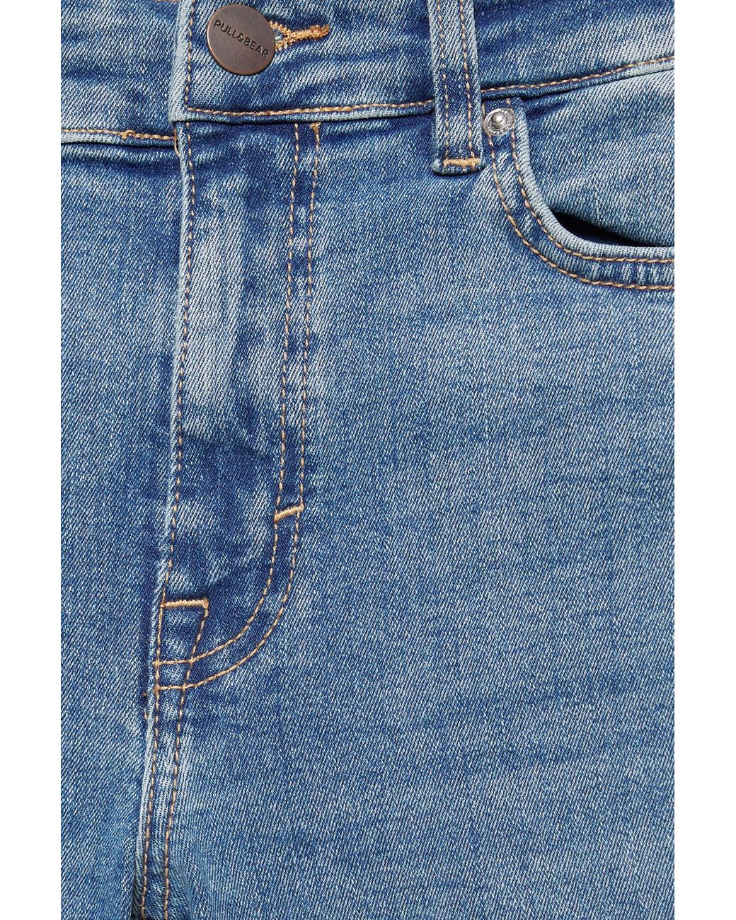 Jean Skinny Flare Pull&Bear en coloris Blue
