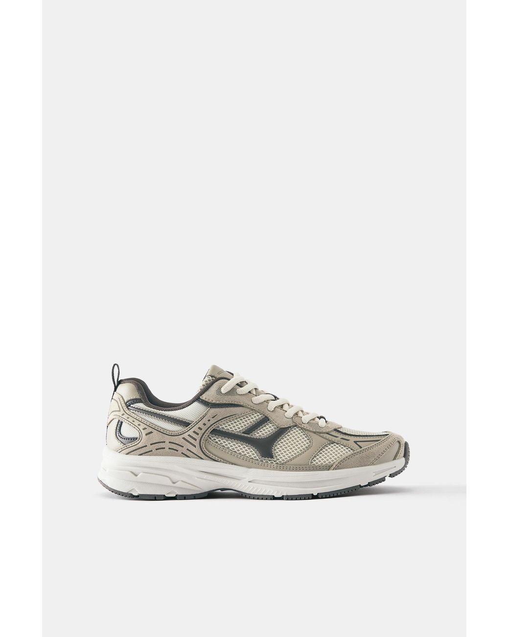 Pull&Bear White Multi-Piece Trainers for men
