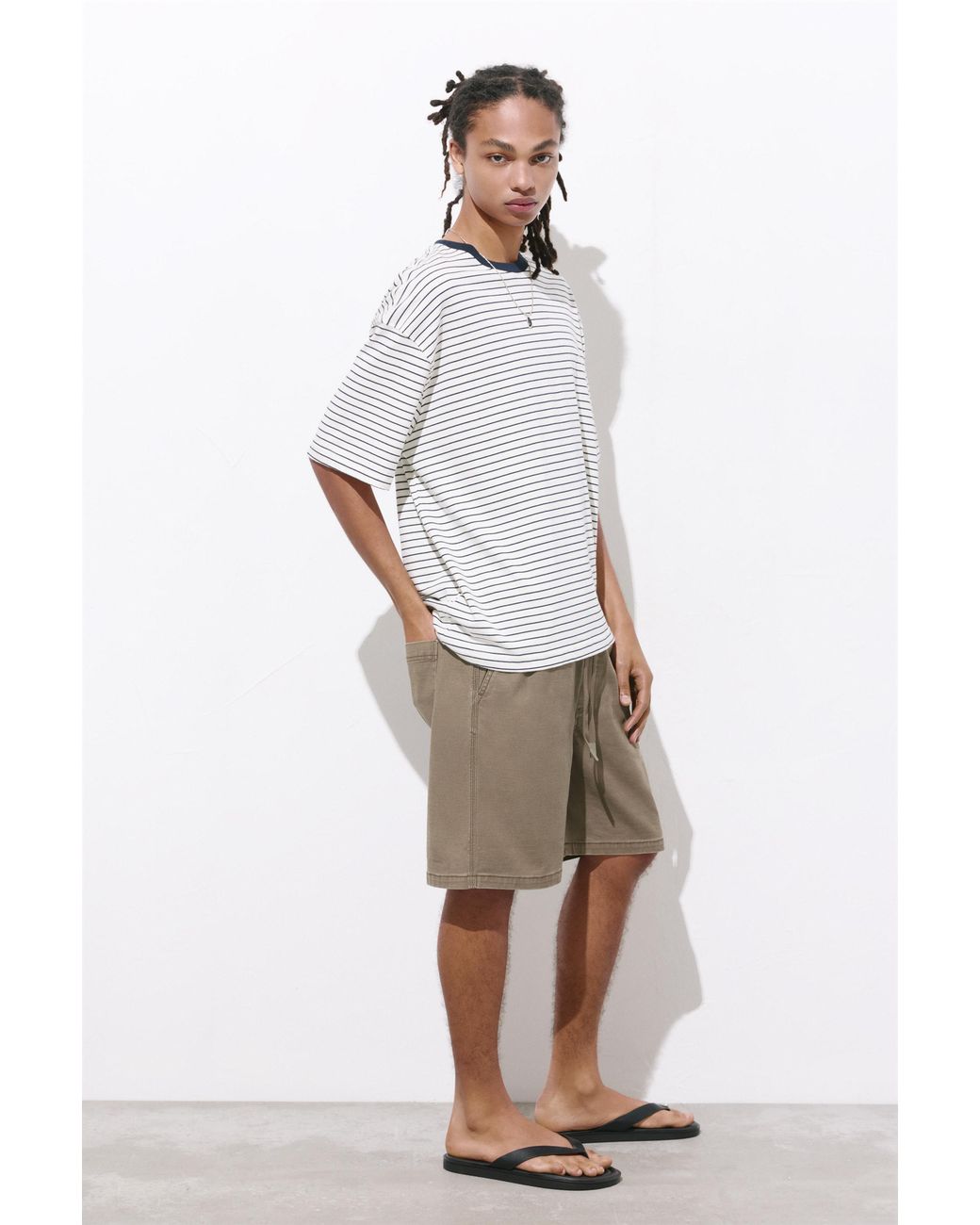 Short Jogging Pull&Bear pour homme en coloris Multicolor