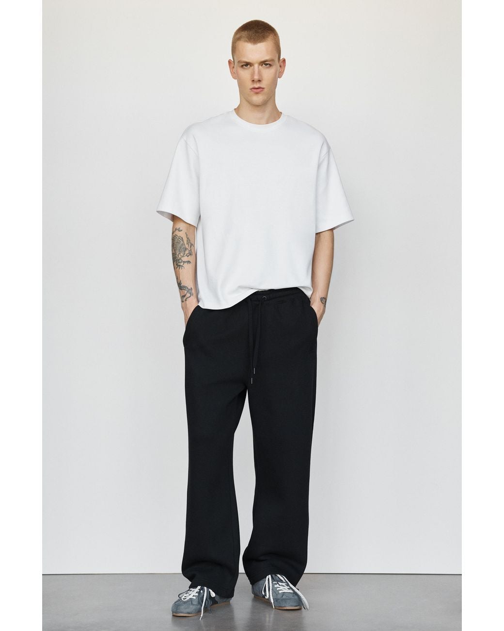 Pull&Bear White 2-Pack Joggers for men