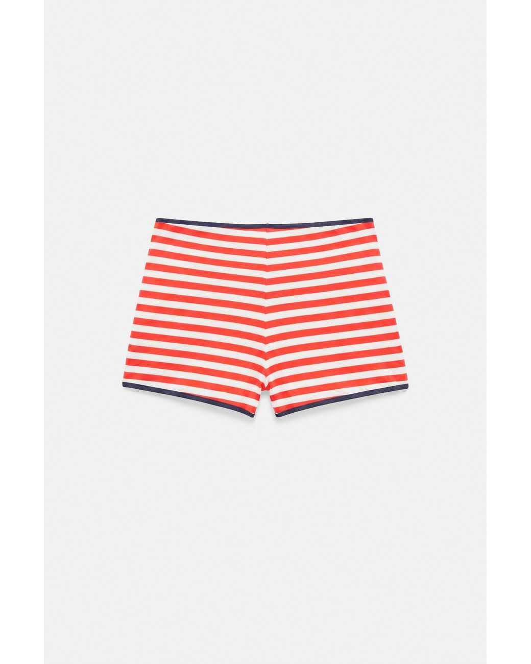 Mini Short A Righe A Coste di Pull&Bear in Orange