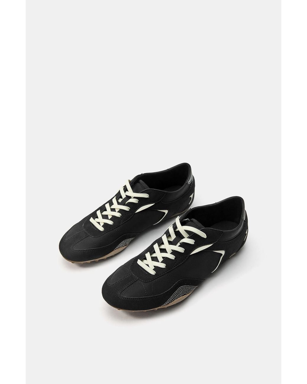 Pull&Bear Black Trainers for men