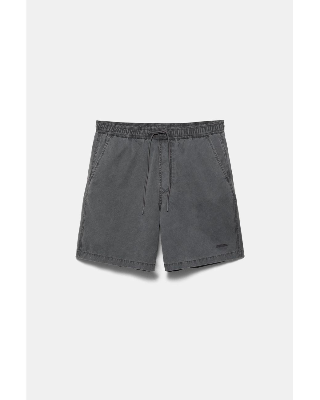Pull&Bear Green Stwd Board Shorts for men